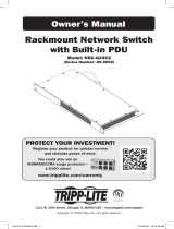 Tripp Lite (Model: NSU-G24C2) Rackmount Network Switch Owner's manual