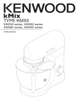 Kenwood KMX850CR Owner's manual