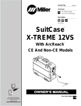 Miller SuitCase X-TREME 12VS Owner's manual