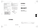 Yamaha BD-S477 Owner's manual