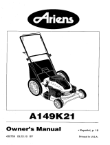 Ariens 96136000603-2009 Owner's manual