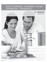 Bosch DPH30652UC/01 Installation guide