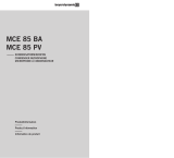 Beyerdynamic MCE 85 BA User manual