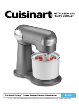 Cuisinart IC-50 Owner's manual