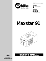 Miller MAXSTAR 91 Owner's manual