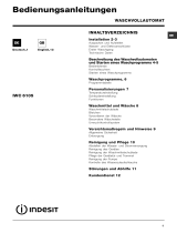 Indesit IWC 6105 (DE) Owner's manual