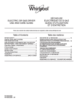 Whirlpool 3LWED4815FW0 Owner's manual