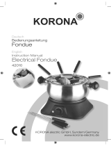 Korona 42010 Owner's manual