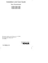Kohler 13688-BN Installation guide