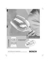 Bosch SGS09A12/17 User manual