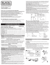 Black & Decker EH1000 TYPE 6 User manual