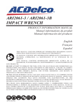 ACDelco ARI2061-3B User manual