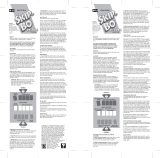 Mattel Skip-Bo Deluxe Card Game Instruction Sheet
