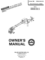 Miller SWINGARC DUAL 12 AND 16 Owner's manual