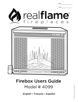 Real Flame 4099 Owner's manual