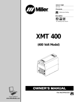 Miller XMT 400 (400 VOLT MODEL) Owner's manual