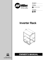 Miller INVERTER RACK (NSPR 11014) Owner's manual