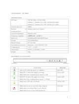 Samyung SI-60RX Owner's manual