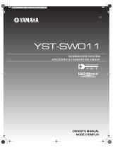Yamaha YST-SW011 Owner's manual