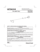 Hitachi CG23ECPSL Owner's manual