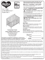 Delta ChildrenAbby 4-in-1 Crib