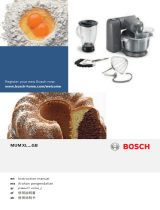 Bosch MUMXL10TGB User manual