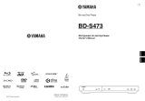 Yamaha BD-S473 Bl User manual