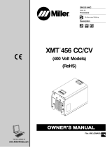 Miller XMT 456 C Owner's manual