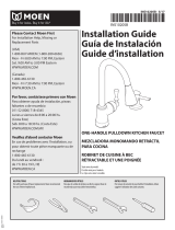 Moen 87014BL Installation guide
