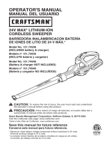 Craftsman 151.74936 User manual