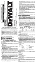 DeWalt DWD450 User manual