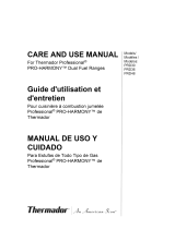 Thermador PRD366GHU/11 Owner's manual
