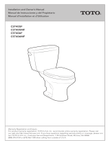 Toto CST405MF#01 Installation guide