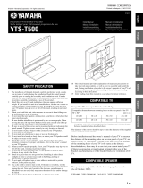 Yamaha YTS-T500 Owner's manual