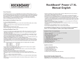 Rock­board LT XL Power Bank GD Owner's manual