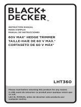 BLACK DECKER LHT360C User manual