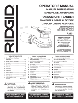 RIDGID R26011 User manual