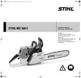 STIHL MS 360 C User manual