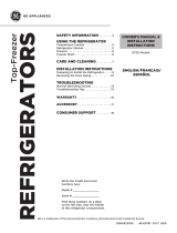 GE GTS21FGKWW User guide