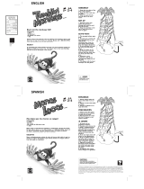 Mattel Tumblin’ Monkeys Game Instruction Sheet