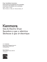 Kenmore 65212 Installation guide