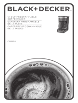 Black & Decker CM1160B User manual