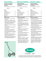 Scotts 304-14S Owner's manual