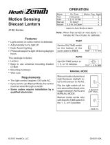 HeathZenith HZ-4192-BK User manual