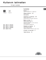 Whirlpool MTL 0828 F User guide