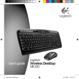 Logitech Wireless Desktop MK300 User manual