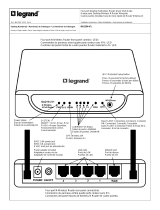 Legrand Desktop 802.11n Wireless Router - DA2154-V1 Installation guide