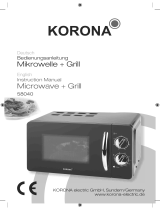Korona 58000 Owner's manual