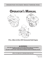 Bolens 31AM6BO3711 Owner's manual