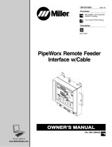 Miller PIPEWORX REMOTE FEEDER INTERFACE Owner's manual